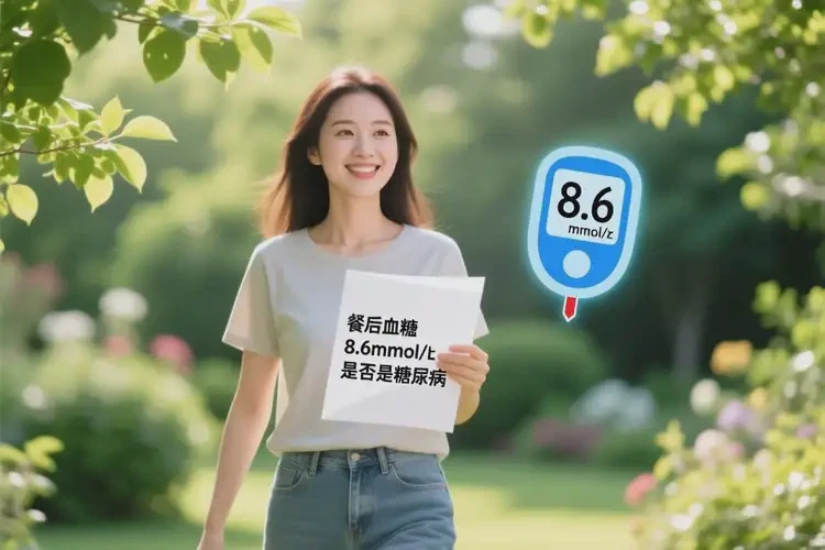 女人餐后血糖8點6是糖尿病嗎(圖1)