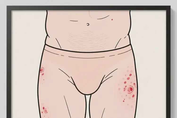 男生屁股上偶爾長濕疹可以徹底自愈嗎(圖2)