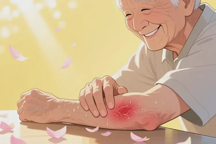 老人手臂起濕疹可不可以徹底自愈(圖1)