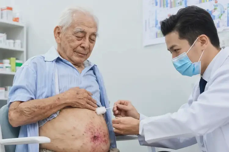 高齡老人肚子上偶爾長濕疹可不可以徹底自愈(圖3)