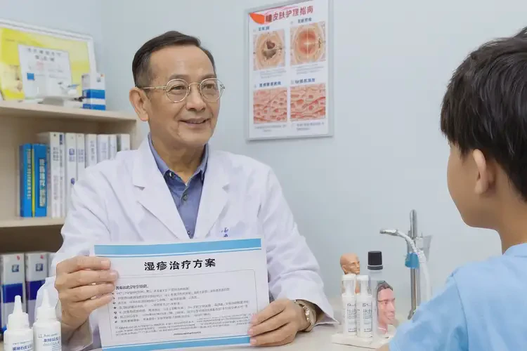 青少年手上長(zhǎng)濕疹可以徹底自愈嗎(圖2)