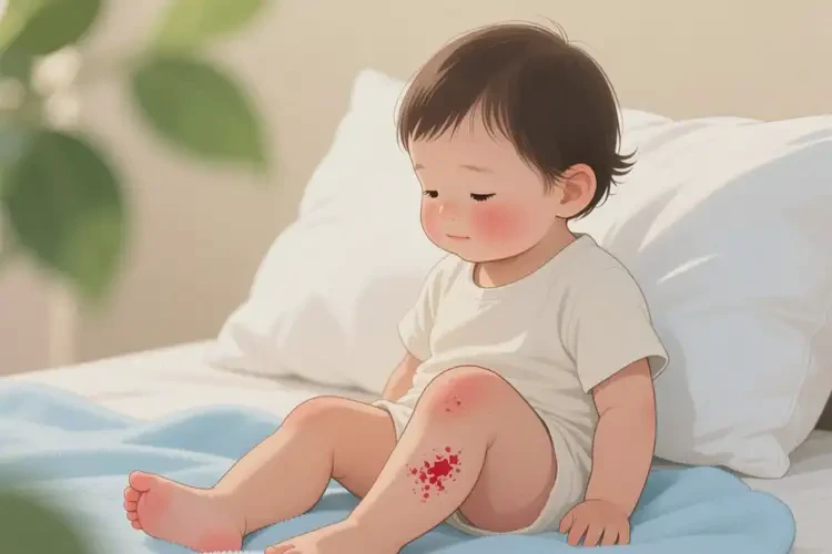 幼兒大腿上出現(xiàn)濕疹可以徹底自愈嗎(圖4)