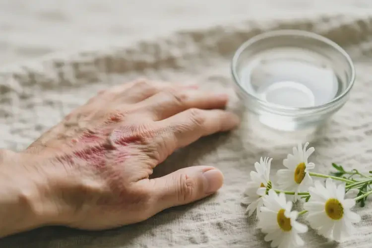 男生手上長濕疹能靠自己自愈嗎(圖3)