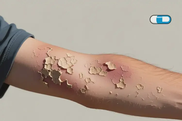 中學(xué)生手臂出濕疹不管它會(huì)自己自愈嗎(圖3)