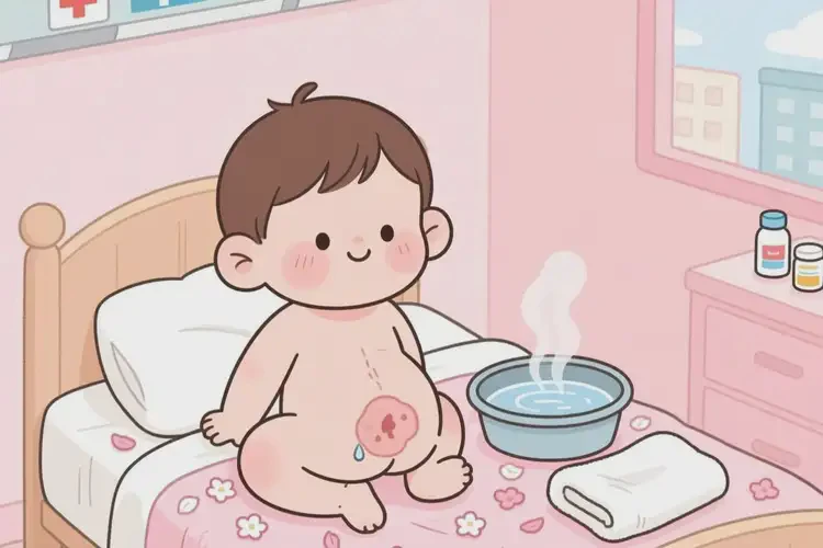 少兒屁股長(zhǎng)濕疹能徹底自愈嗎(圖3)