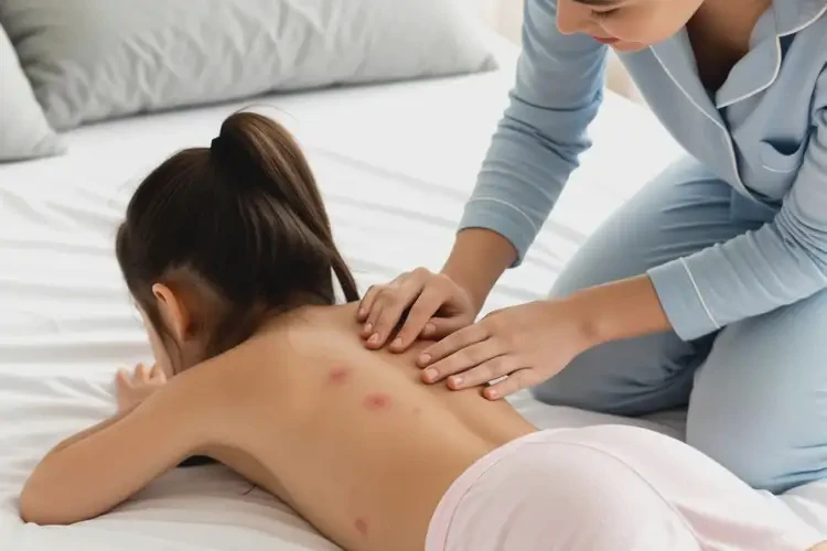 孩子身上出濕疹不管它會自己好嗎(圖3)