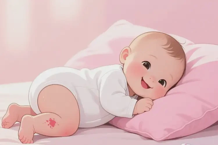 嬰兒小腿長濕疹可以徹底自愈嗎(圖3)