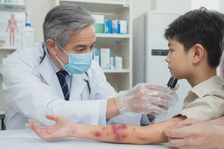 小孩手上偶爾長濕疹不管它會自己好嗎(圖2)