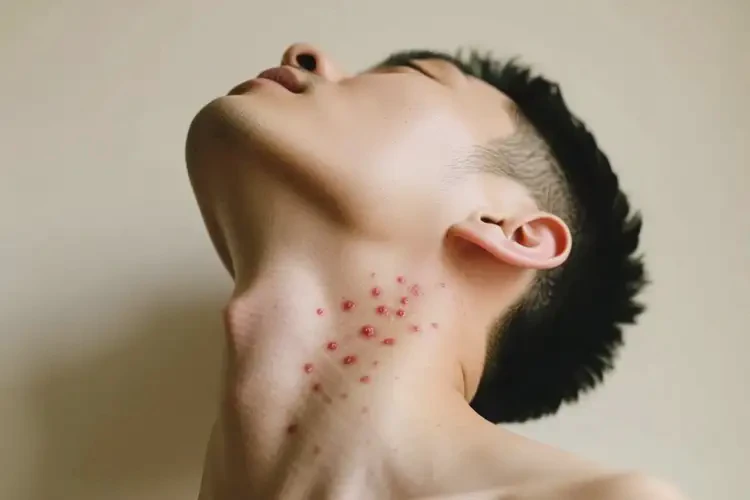 男性脖子上容易起濕疹能靠自己自愈嗎(圖2)