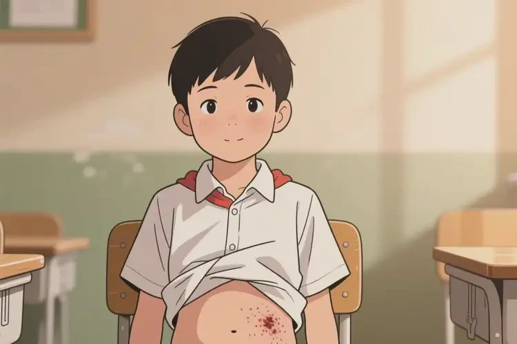 小學(xué)生肚子上出濕疹可不可以徹底自愈(圖3)