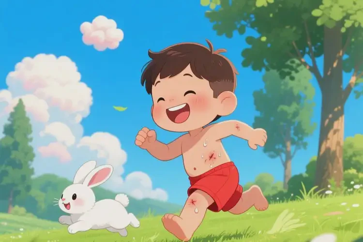 少兒肚子經(jīng)常長濕疹可以徹底自愈嗎(圖1)