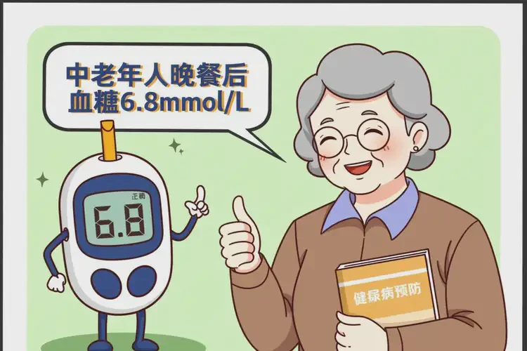 中老年人晚餐血糖6(图1)