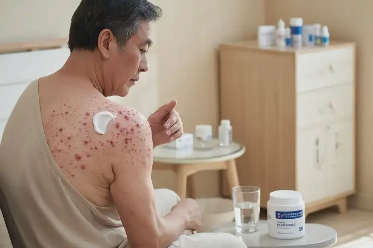 男人全身經(jīng)常長濕疹能徹底自愈嗎(圖2)