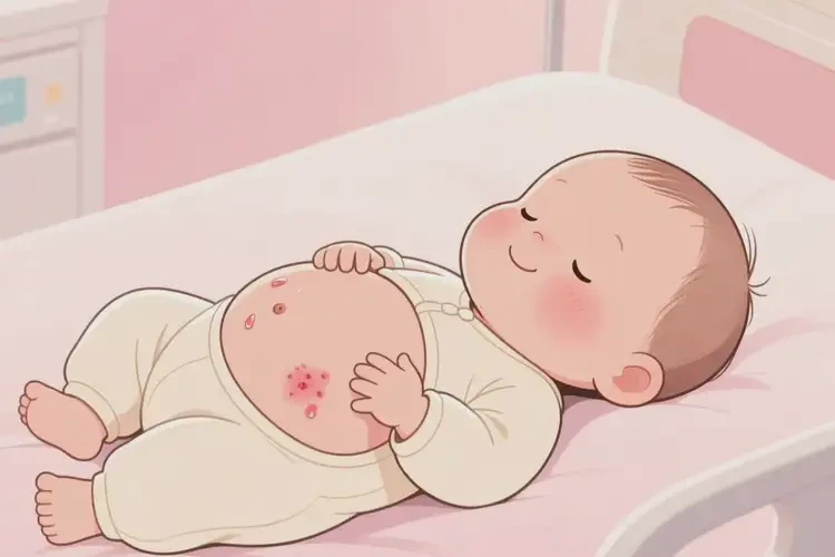 寶寶肚子上長(zhǎng)濕疹能徹底自愈嗎(圖4)