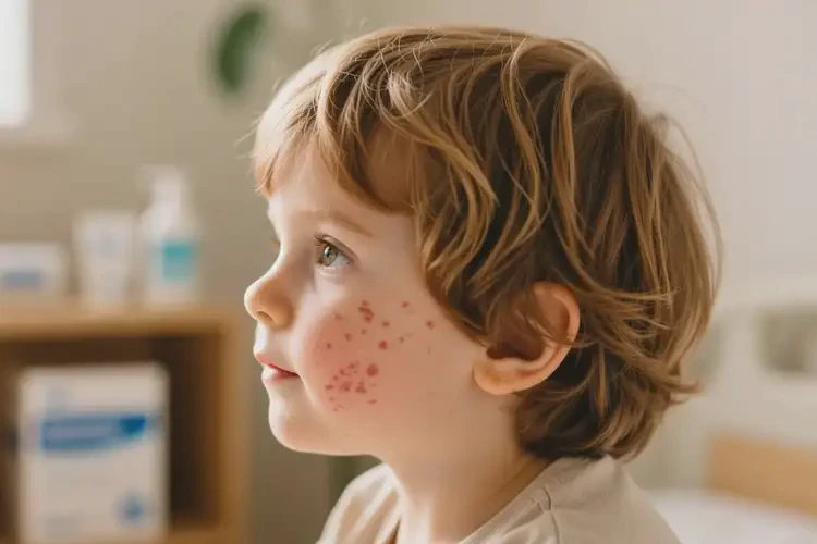 小孩面部有濕疹不管它會自己自愈嗎(圖3)