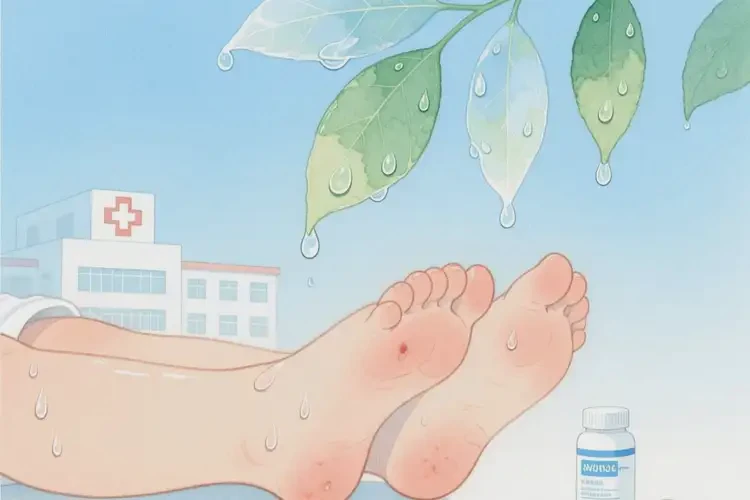 孩子腳上容易起濕疹可不可以徹底自愈(圖1)