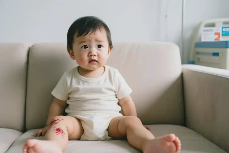 小孩小腿出湿疹不管它会自己好吗(图3)