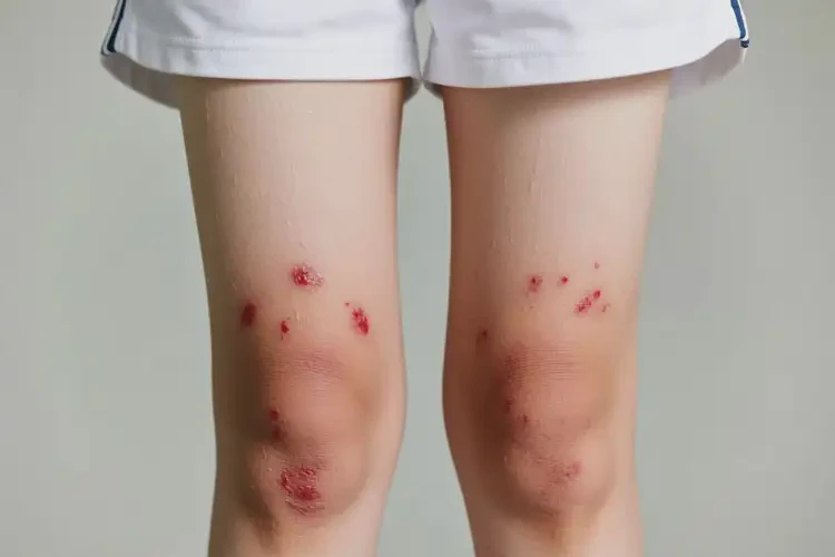 中學(xué)生大腿上經(jīng)常起濕疹不管它會(huì)自己好嗎(圖2)