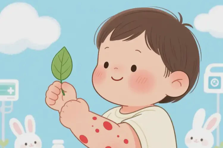 幼儿手臂偶尔长湿疹可不可以彻底自愈(图2)