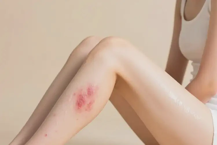 女生大腿上偶爾起濕疹不管它會自己痊愈嗎(圖4)