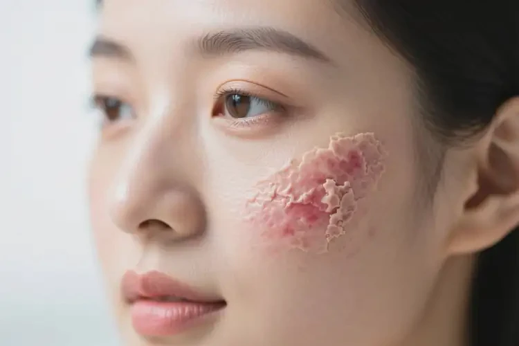 女生臉上出現(xiàn)濕疹可以徹底自愈嗎(圖3)