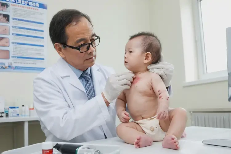 嬰幼兒脖子偶爾長濕疹不管它會自己痊愈嗎(圖2)