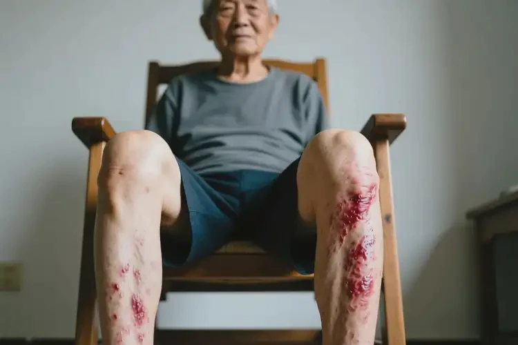 老人大腿出濕疹可不可以徹底自愈(圖4)