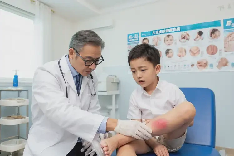 孩子大腿上偶爾長(zhǎng)濕疹能徹底自愈嗎(圖3)