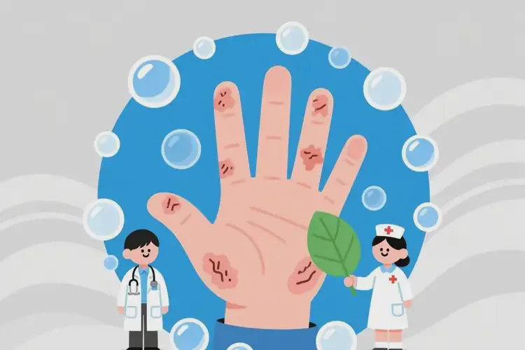 中學(xué)生手上經(jīng)常長濕疹可不可以徹底自愈(圖1)