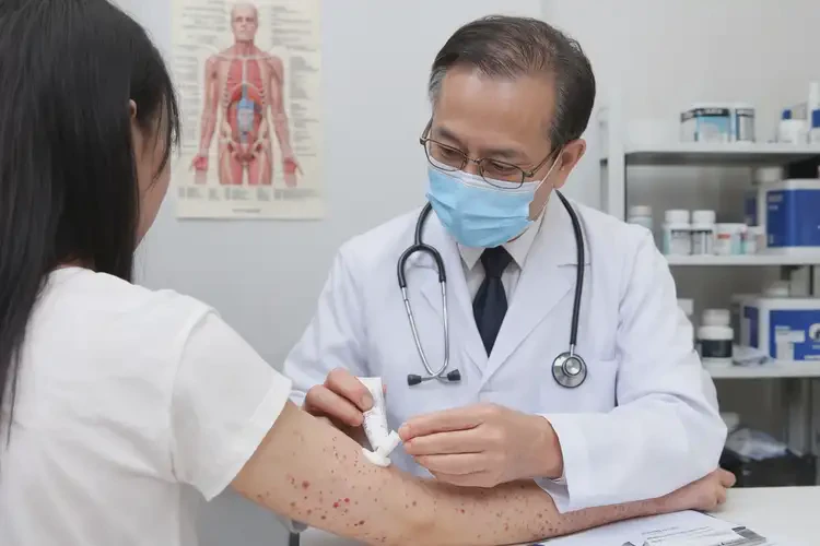 大學(xué)生手臂上出現(xiàn)濕疹可以徹底自愈嗎(圖3)