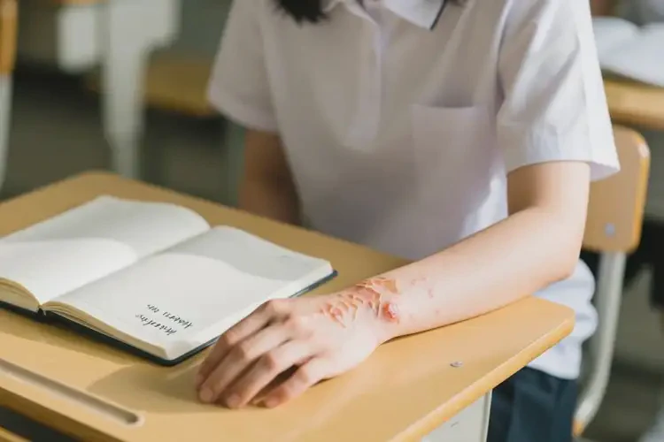 大學(xué)生身上容易長濕疹不管它會自己自愈嗎(圖3)