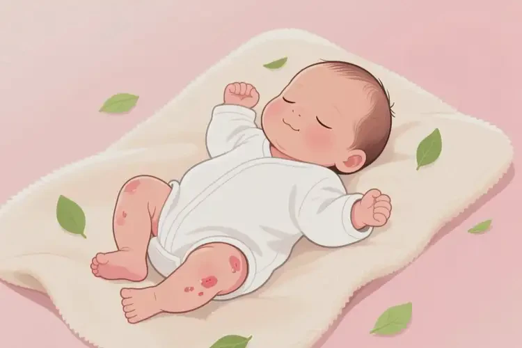 新生兒大腿上容易長濕疹能靠自己自愈嗎(圖4)