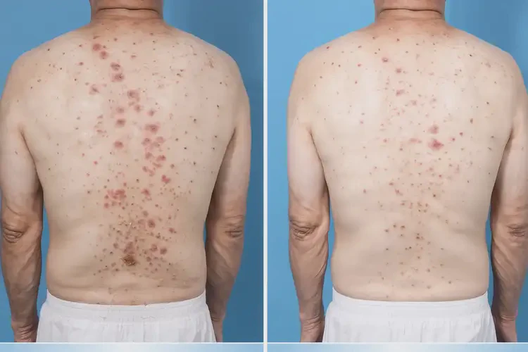 男人全身經(jīng)常長濕疹能徹底自愈嗎(圖1)