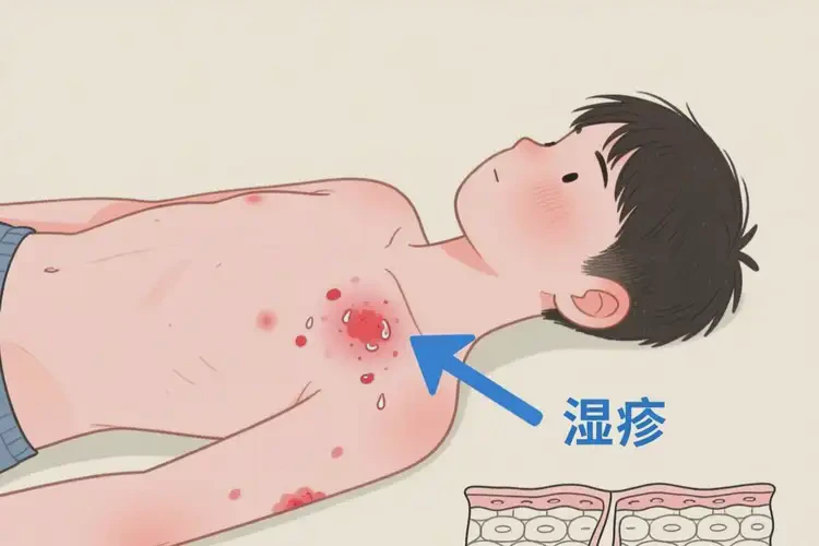 男生肚子經(jīng)常長(zhǎng)濕疹不管它會(huì)自己好嗎(圖4)