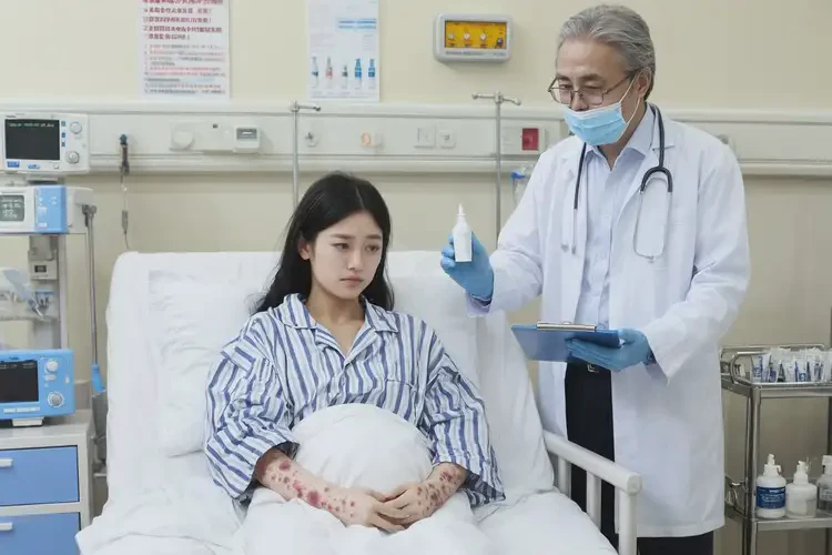 产妇屁股起湿疹不管它会自己自愈吗(图1)