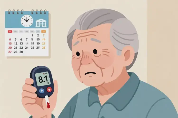 中老年人睡前血糖8點(diǎn)1是糖尿病嗎(圖1)