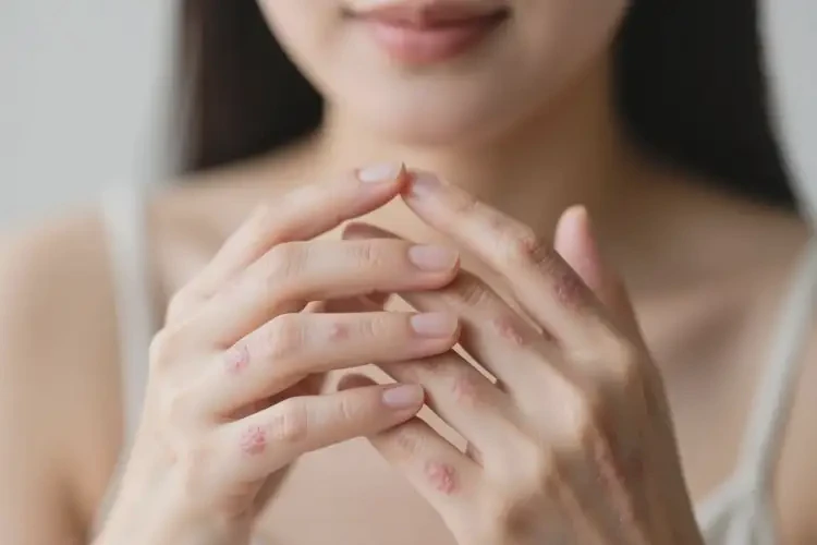 女人手上經(jīng)常起濕疹能夠徹底治愈嗎(圖4)