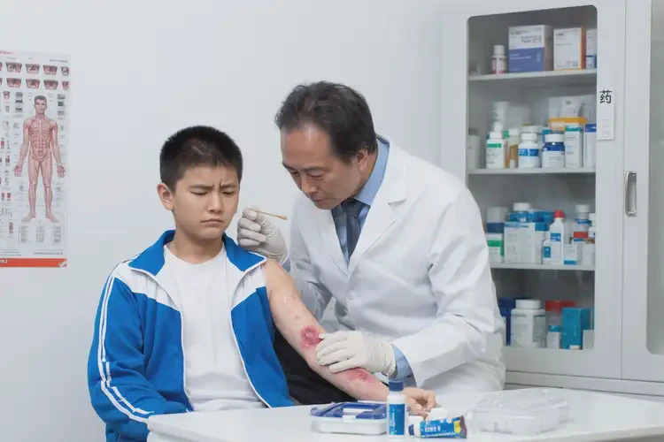 中學(xué)生屁股上容易起濕疹不管它會自己痊愈嗎(圖3)