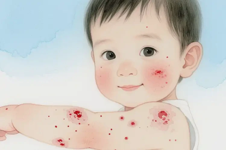 幼兒手臂上長濕疹能不能徹底自愈(圖4)