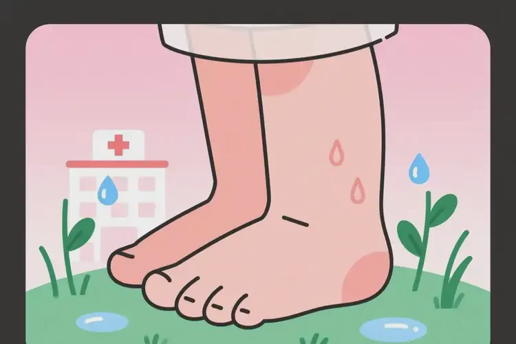 孩子腳上容易起濕疹可不可以徹底自愈(圖2)