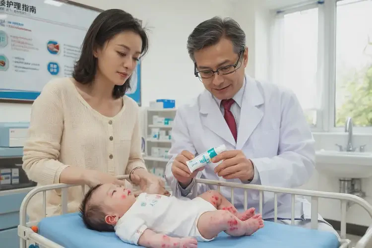 嬰兒大腿上容易長(zhǎng)濕疹不管它會(huì)自己好嗎(圖2)