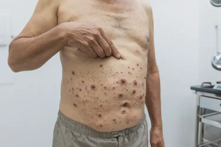 男人肚子容易長濕疹可不可以徹底自愈(圖4)