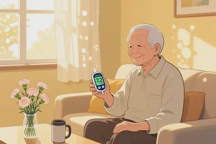 老年人餐后血糖7點(diǎn)2是糖尿病嗎(圖2)