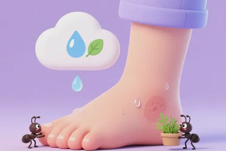 少兒腳上有濕疹能靠自己自愈嗎(圖1)