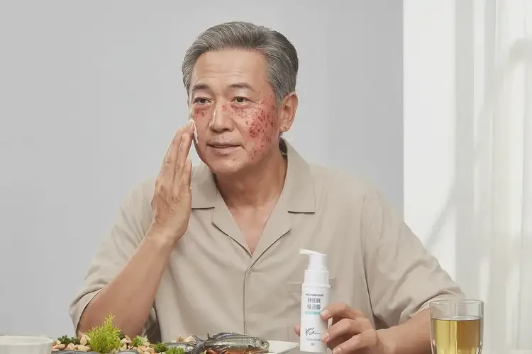 老年人面部長(zhǎng)濕疹能靠自己自愈嗎(圖1)