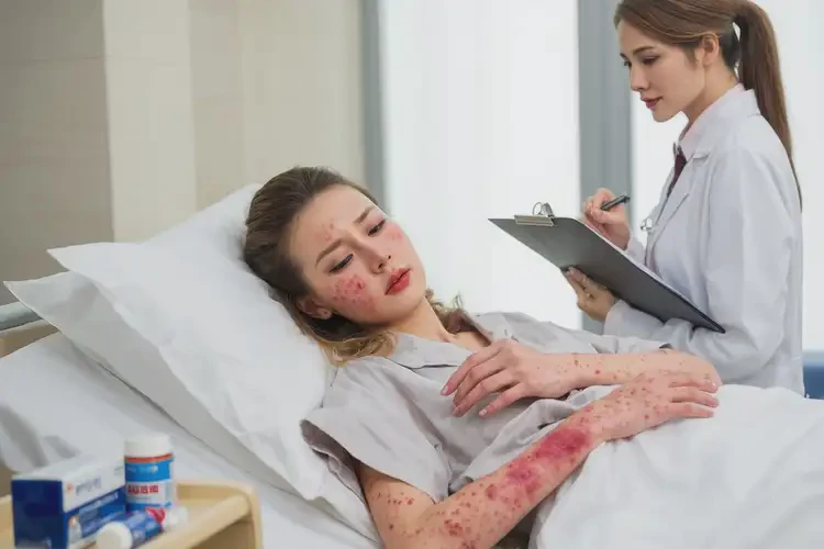 产妇屁股起湿疹不管它会自己自愈吗(图4)