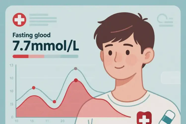 年輕人早上空腹血糖7點(diǎn)7是糖尿病嗎(圖1)