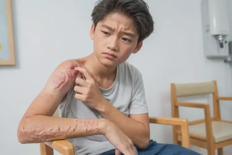 青少年屁股上偶爾長濕疹不管它會自己好嗎(圖4)