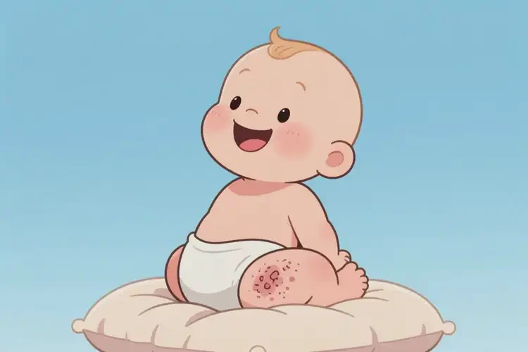 小兒屁股上起濕疹不管它會(huì)自己自愈嗎(圖3)