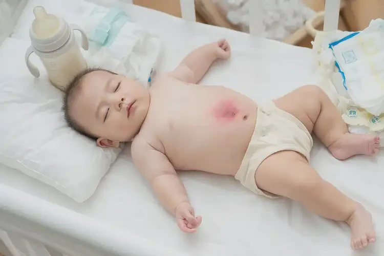 寶寶肚子上起濕疹能靠自己自愈嗎(圖4)